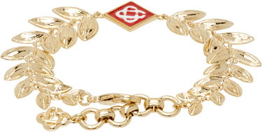 Гривна Casablanca Casablanca Gold-Tone Laurel Leaf Bracelet Металик | APF25-JW-254-01, 2