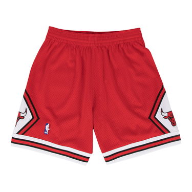 Къси панталони Mitchell & Ness Chicago Bulls NBA Swingman Shorts Червено | SMSHGS18223-CBUSCAR97, 1