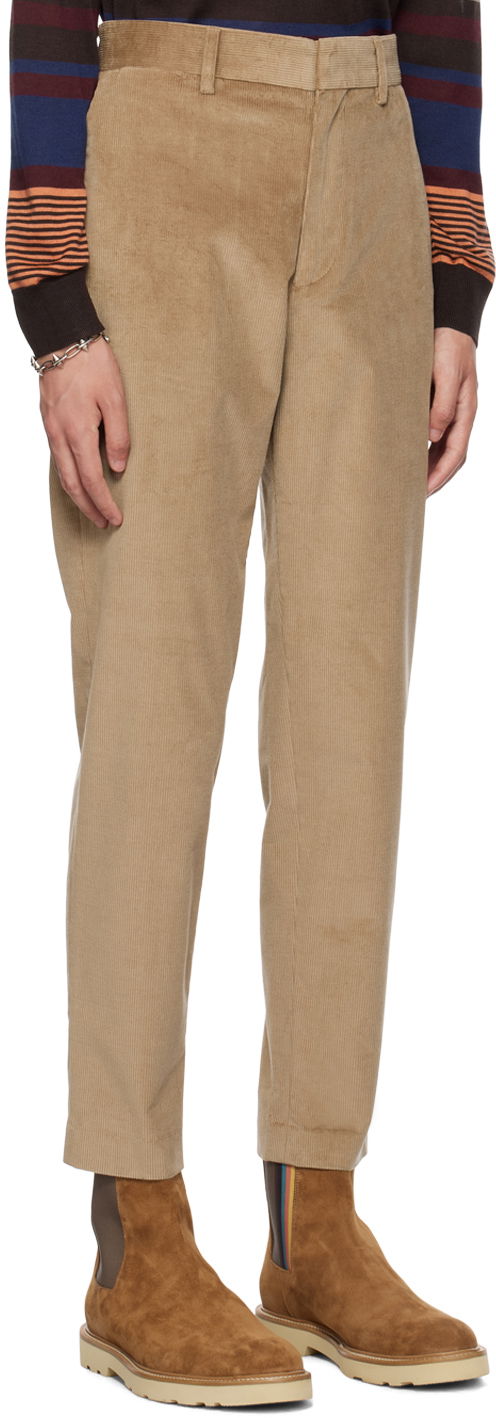 Панталони Paul Smith Paul Smith Four-Pocket Corduroy Trousers Бежово | M1R-239X-L02065, 1