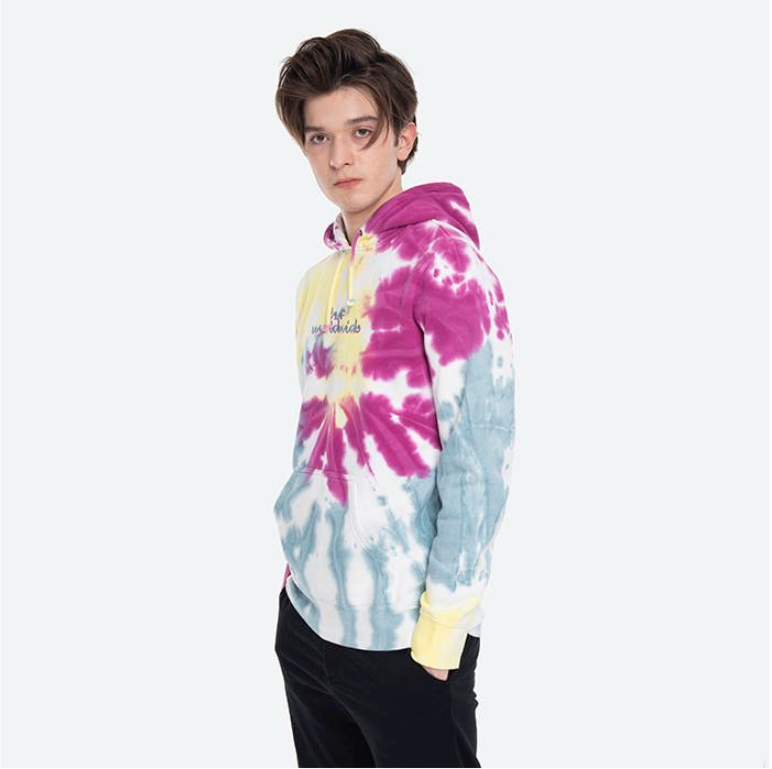 Суитчър HUF Chemistry Hoodie Tie Dye Многоцветен | pf00350, 0