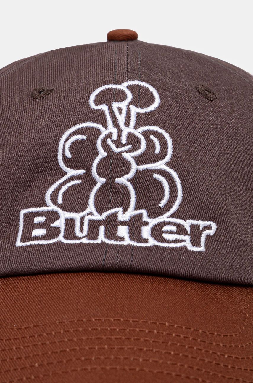 Шапка с козирка Butter Goods Bugs 6 Panel Cap Кафяво | BG243801, 1