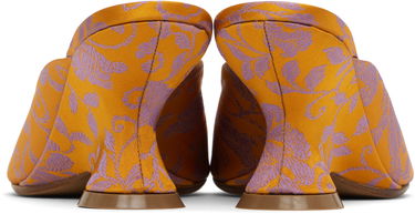 Грижа за обувките Dries Van Noten Dries Van Noten Open-Toe Jacquard Mules Оранжево
 | WS251-1561-730, 1