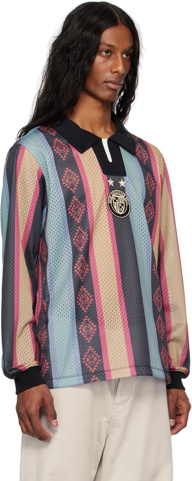 Фланелка Andersson Bell Andersson Bell Navajo Stripe Long Sleeve Polo Многоцветен | atb1297m, 1