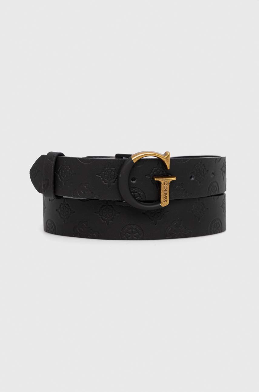 Колани GUESS Guess Logo Buckle Belt Черно | BW7726.VIN35, 0