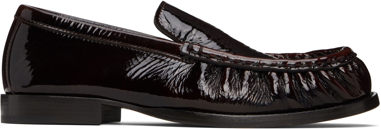 Кецове и обувки Dries Van Noten Dries Van Noten Leather Loafers Кафяво | 252-011700-190, 0