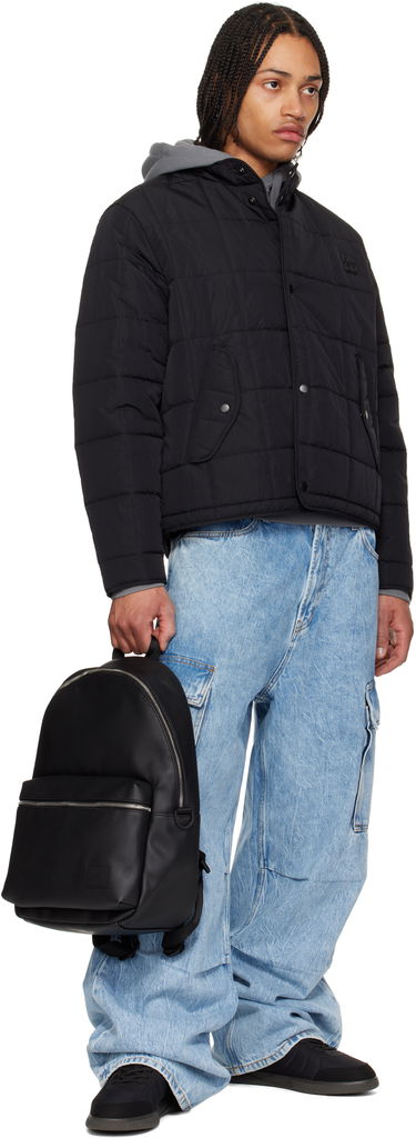 Раница BOSS Hugo Perforated Faux Leather Backpack Черно | 50541907, 3