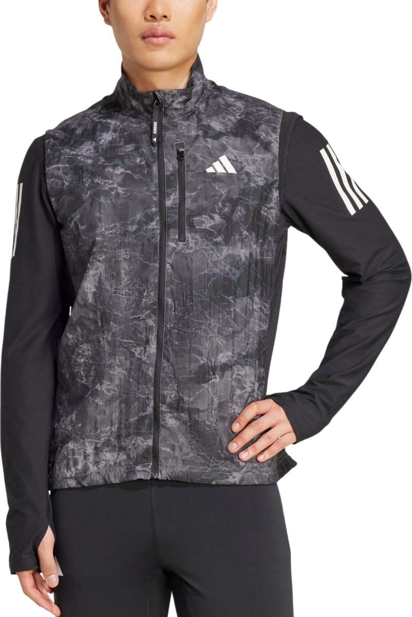 Жилетка adidas Originals Own the Run Spray Dye Vest Черно | jn9684, 0
