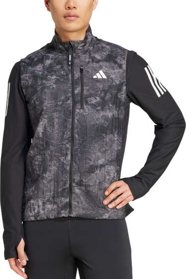 Жилетка adidas Originals Own the Run Spray Dye Vest Черно | jn9684, 0