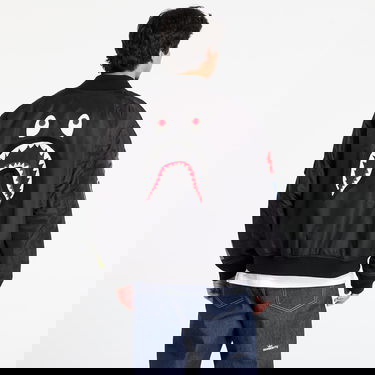 Яке бомбър BAPE Shark Ma-1 Bomber Jacket Черно | 001HJL801003MBLK, 4
