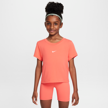 Тениска Nike Nike Sportswear Cropped T-Shirt Оранжево
 | HF7010-814, 0