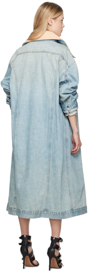 Парка R13 R13 Kat Long Denim Jacket Синьо | R13W5169-D245A, 2