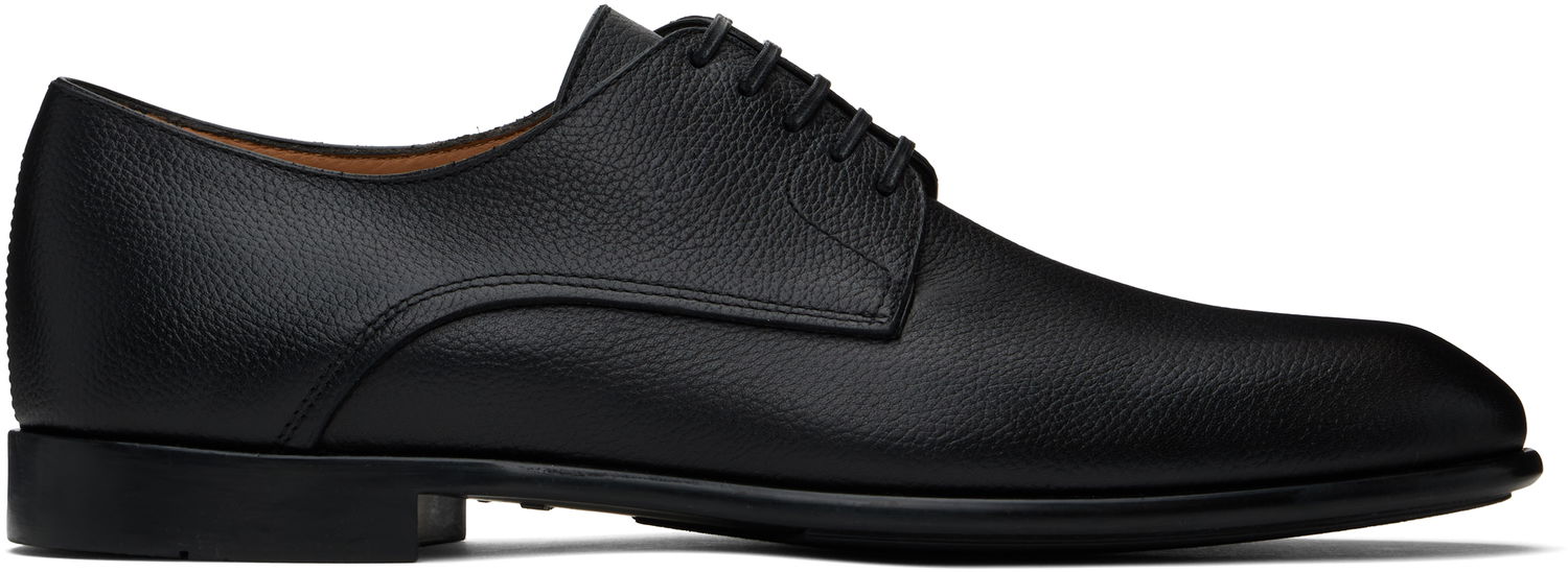 Риза FERRAGAMO Ferragamo Two Tone Derbys Черно | 774037, 0