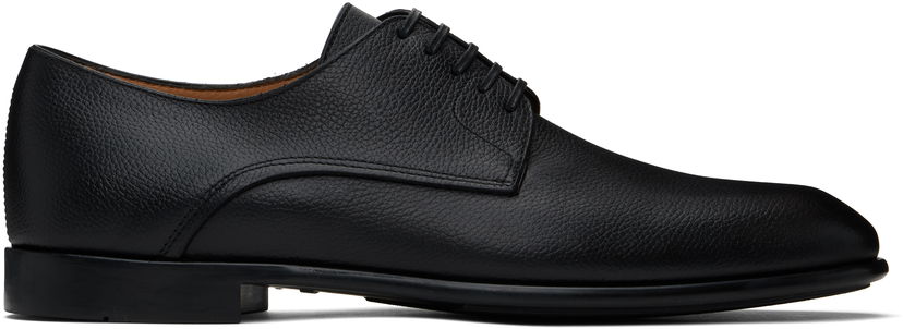 Риза FERRAGAMO Ferragamo Two Tone Derbys Черно | 774037