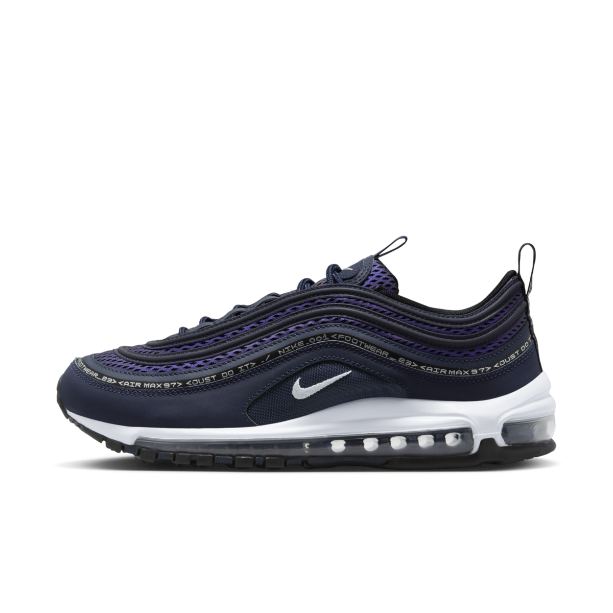Кецове и обувки Nike Air Max 97 "Just Do It Purple Navy" Тъмно синьо | FQ7965-400, 0