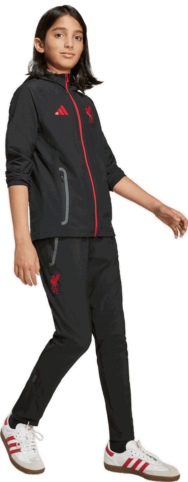 Яке adidas Performance Liverpool Tiro 25 Competition Vis Tech Travel Jacket Черно | JZ5558, 4