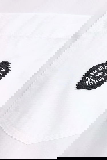 Риза KENZO Kenzo Relaxed Cropped Shirt Бяло | FF62CH2469LH, 4
