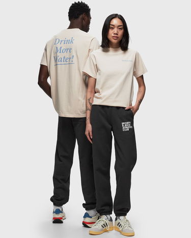 Тениска Sporty & Rich 'Drink More Water' T-Shirt Бежово | TSAW2372CR, 1