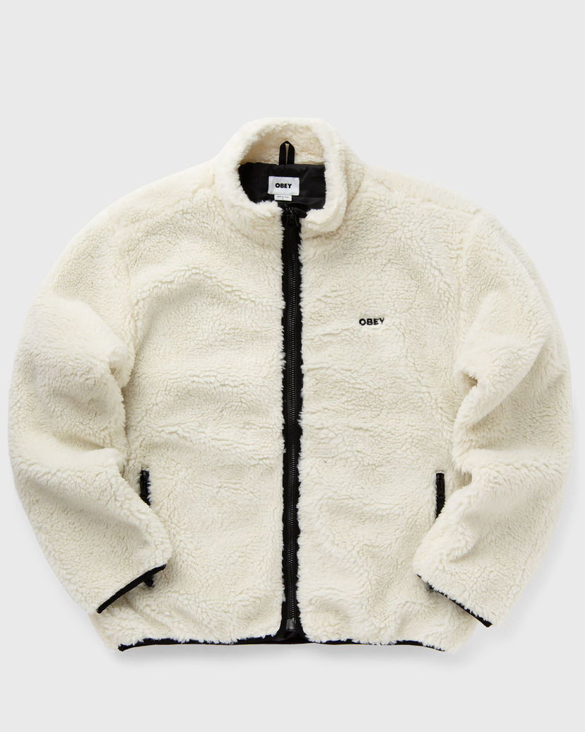 Яке OBEY Icon Face Sherpa Jacket Бежово | 121800564-UBL