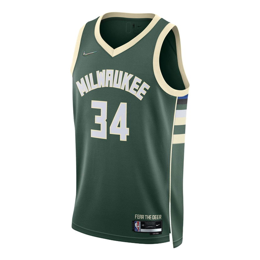 Фланелка Nike Milwaukee Bucks Basketball Jersey #34 Зелено | DB3579-323
