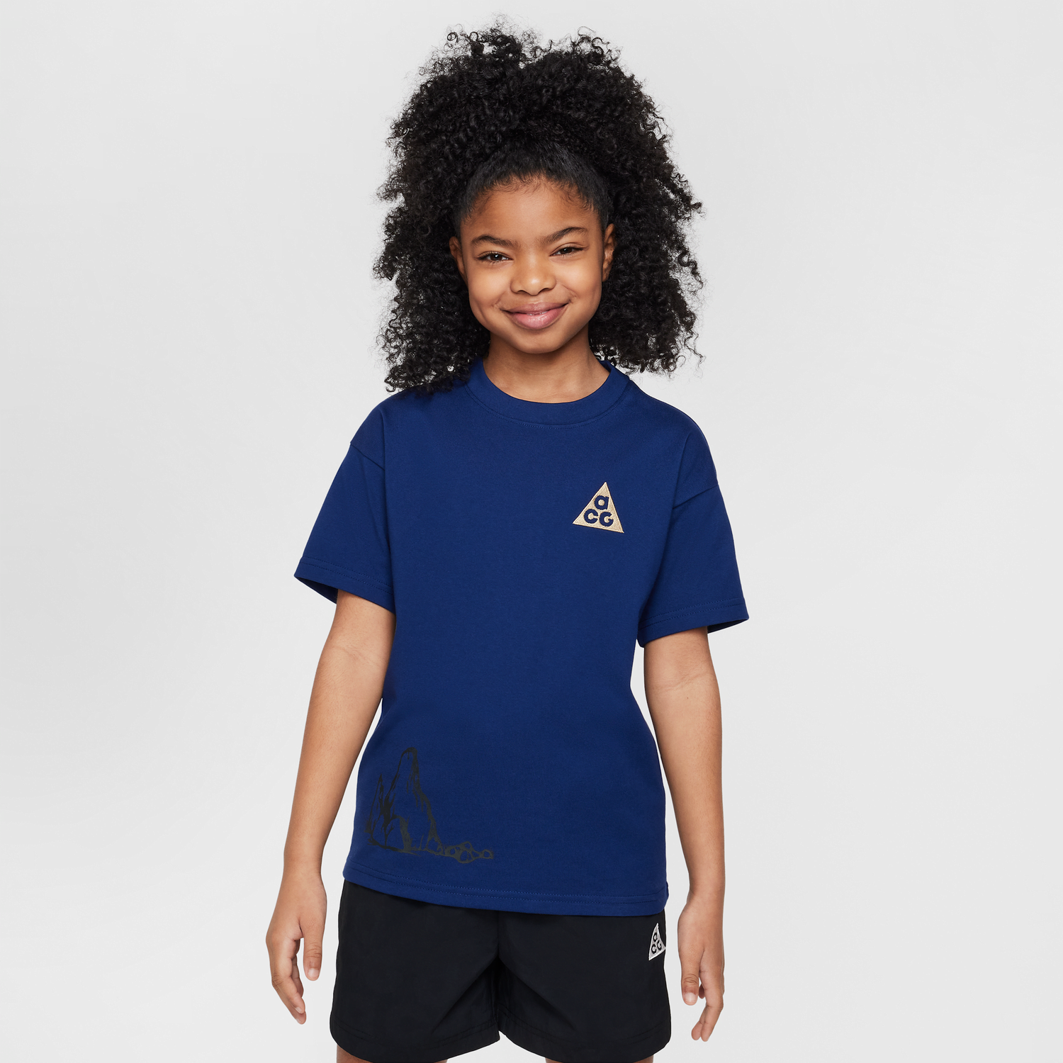 Тениска Nike ACG Kids' ACG Dri-FIT T-Shirt Синьо | HM5840-492, 1