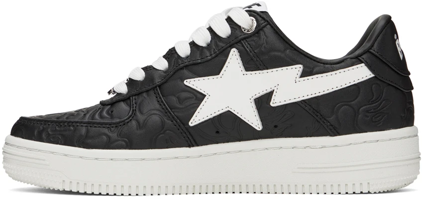 Кецове и обувки BAPE Sta #3 M1 "Black/White" Черно | 0ZXSHM191052L-BLK, 1