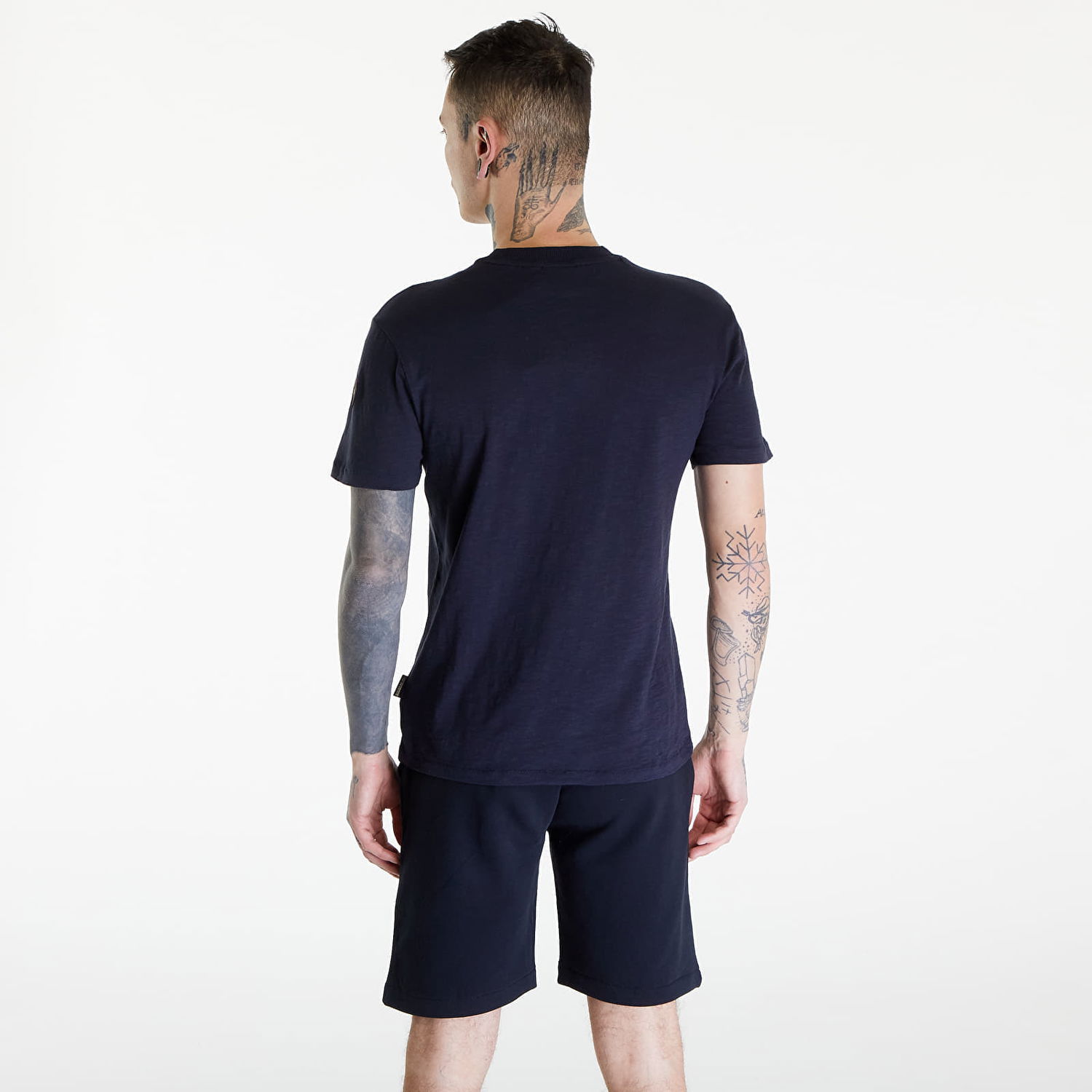 Тениска Napapijri Tepees T-Shirt Blue Marine Черно | NP0A4HQJ1761, 1