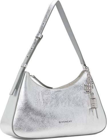 Чанта през рамо Givenchy Small Metallic Leather Shoulder Bag Металик | BB511JB1ZB934, 1