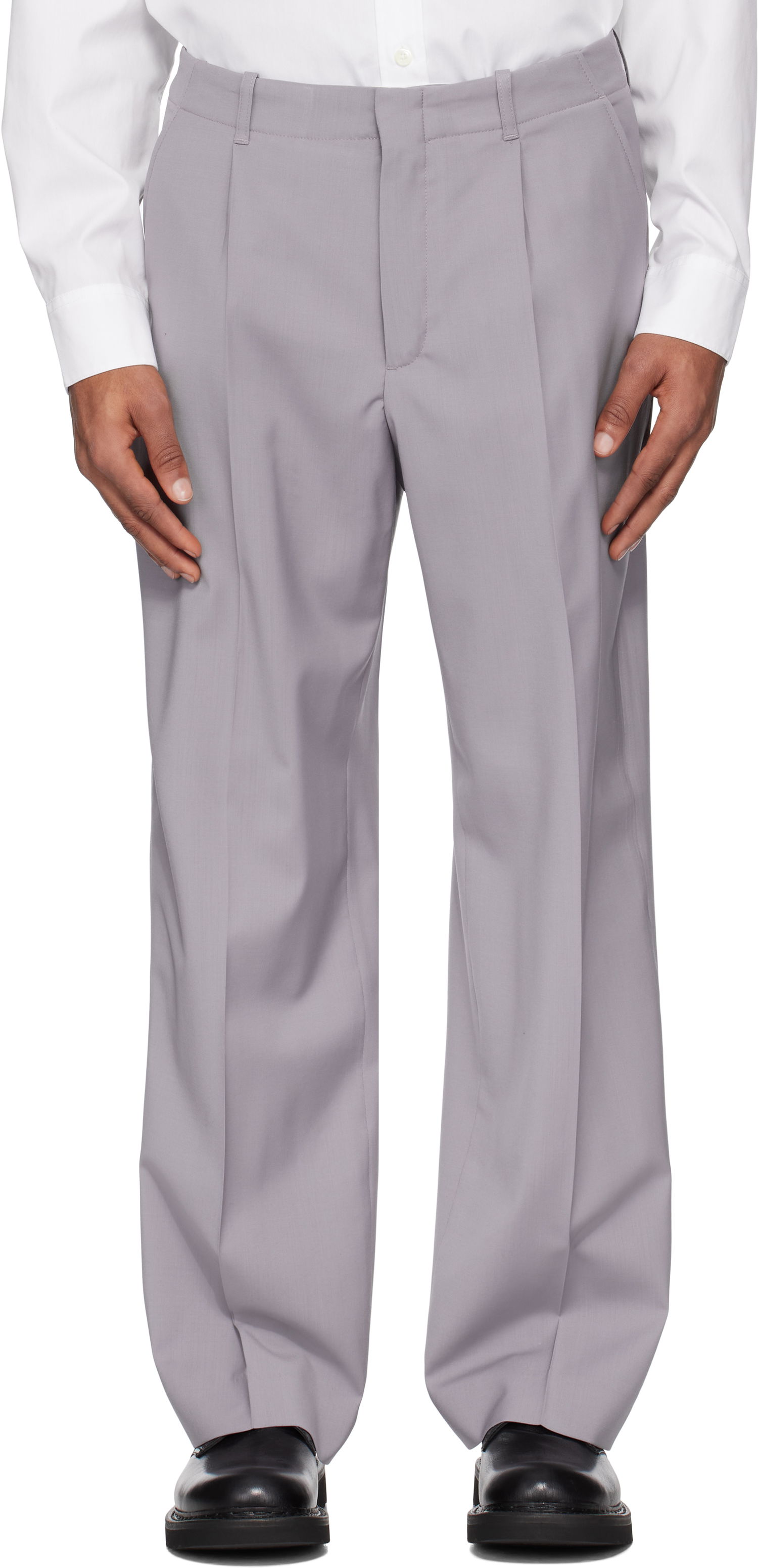 Панталони OUR LEGACY Our Legacy Borrowed Chino Trousers Сиво | M2254BDL, 0