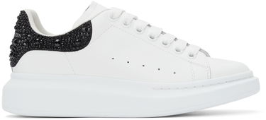 Кецове и обувки Alexander McQueen Embellished Oversized Sneakers Бяло | 662654WIA4U, 0
