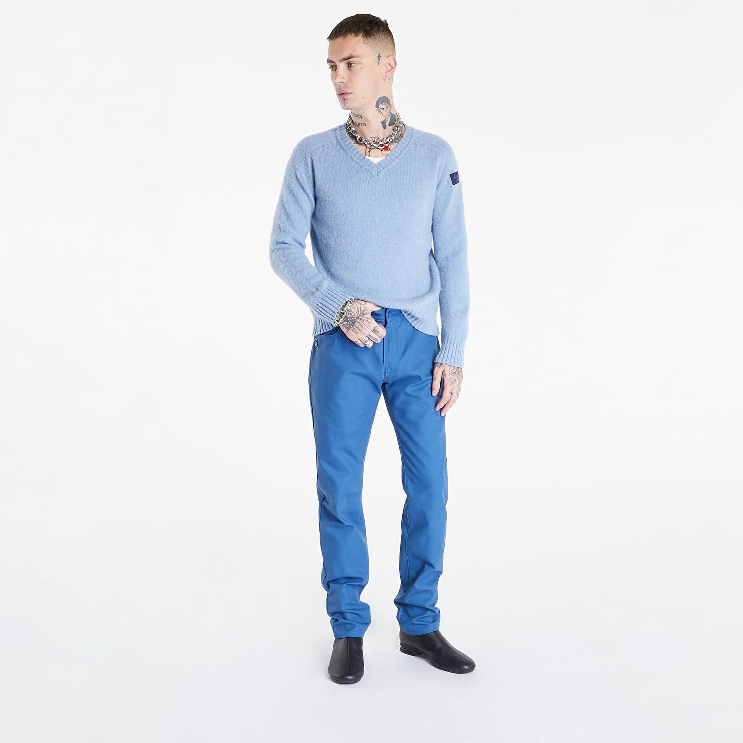 Панталони RAF SIMONS Slim Fit Denim Pants Синьо | 222-M310-10080-0040, 1