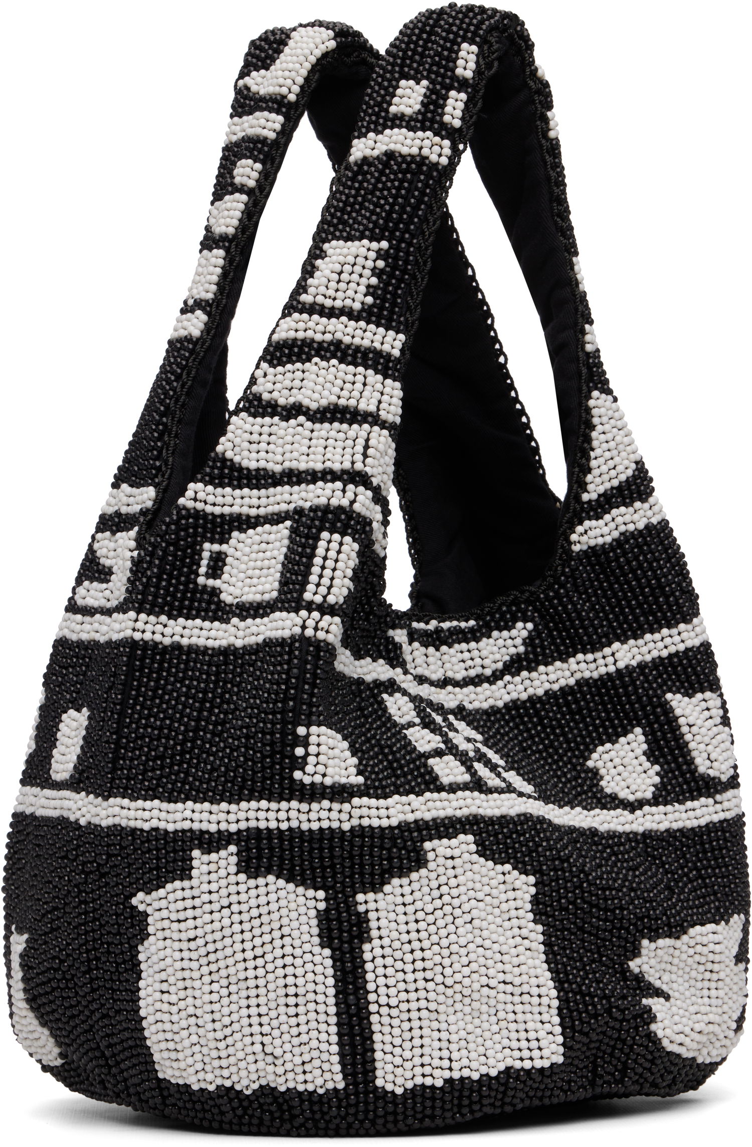 Голяма пазарска чанта JW Anderson JW Anderson Mini Beaded House Pattern Shopper Tote Многоцветен | HB0744-FA0470, 1