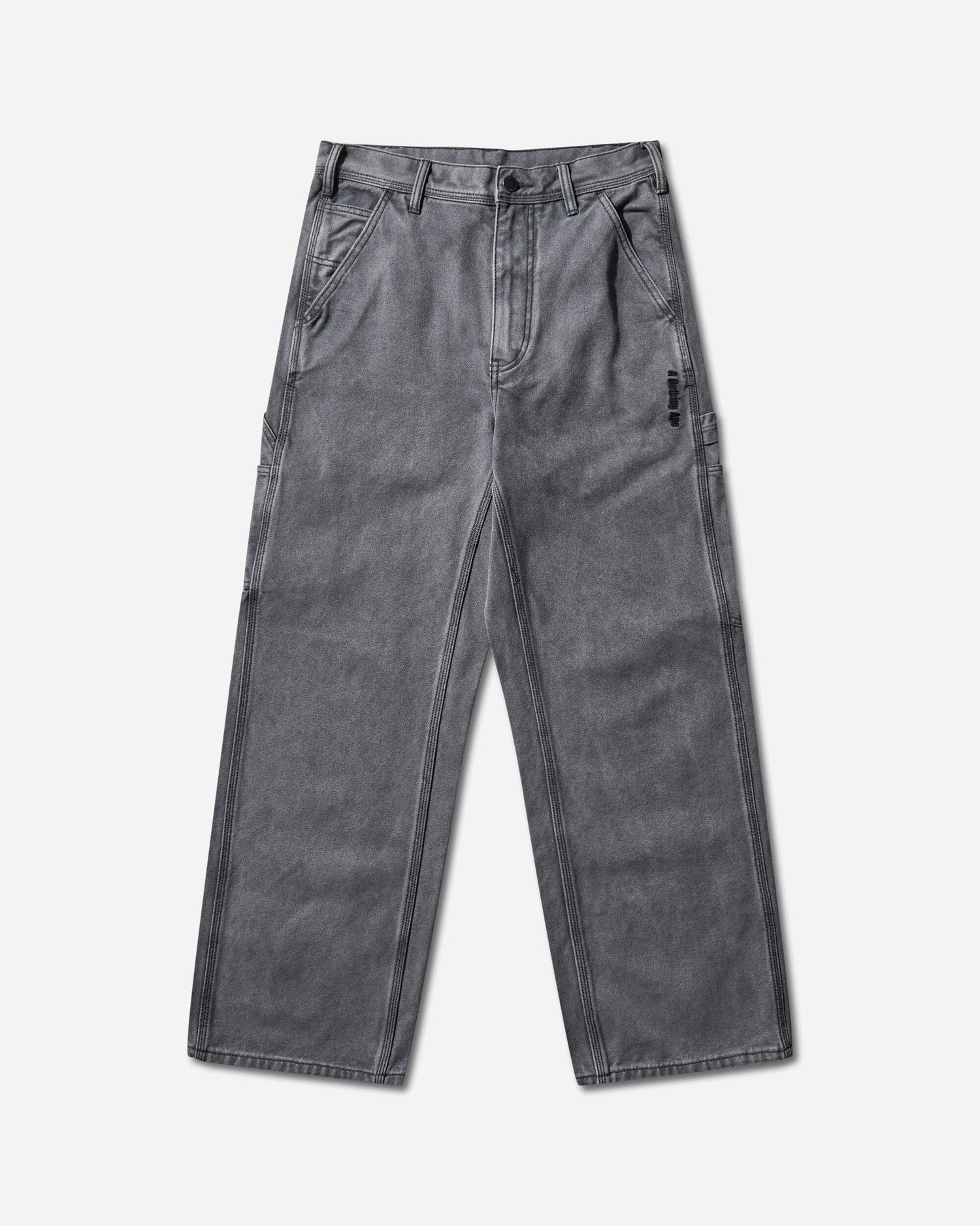 Карго панталони BAPE Garment Dye Relaxed Fit Work Pants Сиво | 1L80152309 CHARCOAL, 1