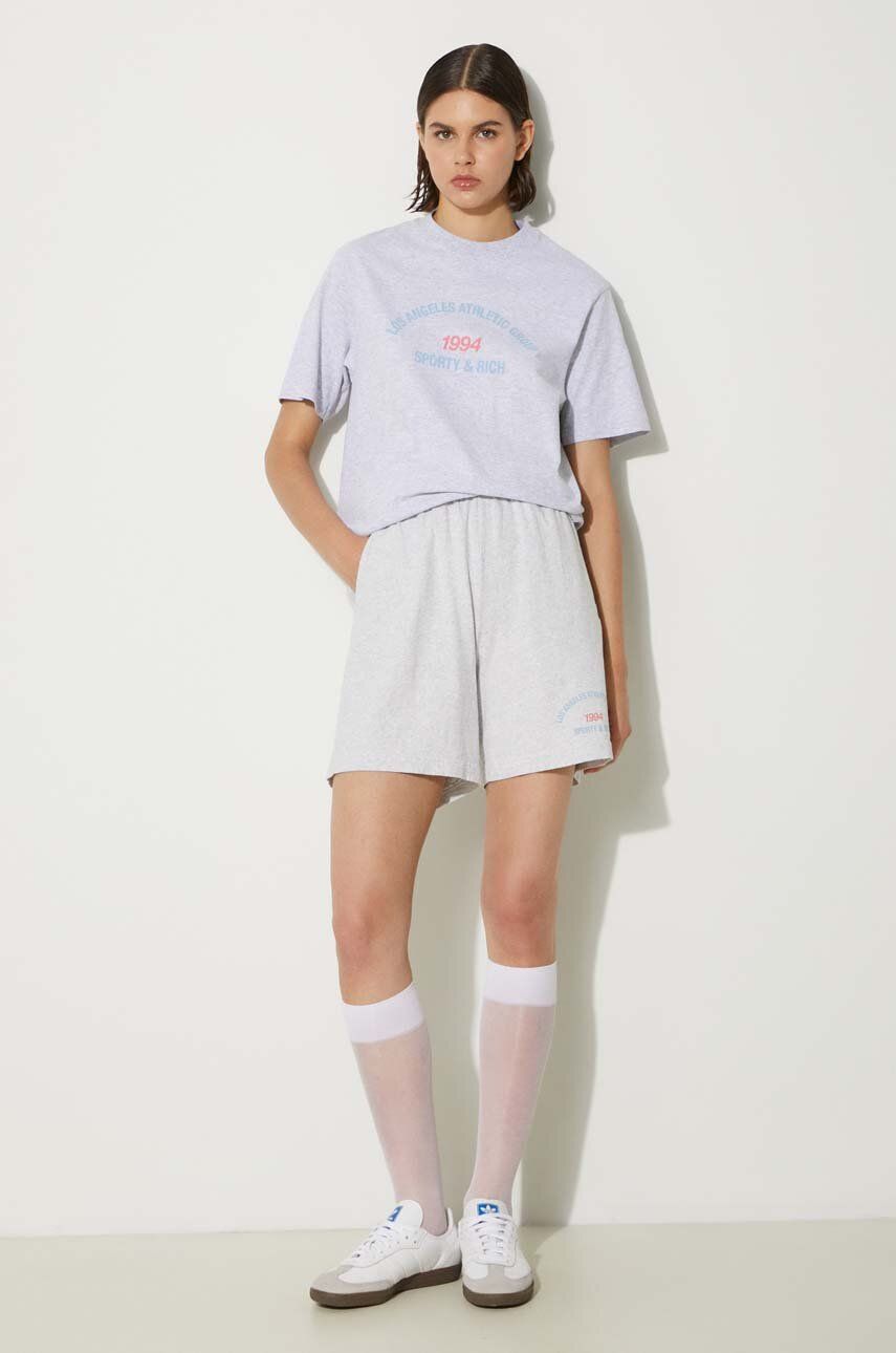 Къси панталони Sporty & Rich LA Athletic Group Gym Shorts Сиво | SH021S402LH, 1