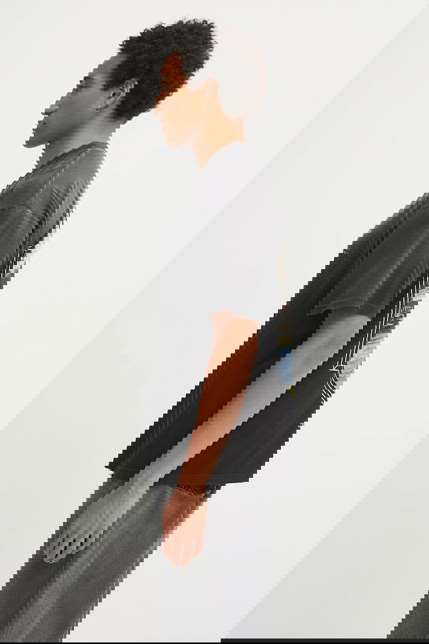 Тениска Represent Clo Revere Manor Oversized Washed T-Shirt Черно | MLM100286, 1