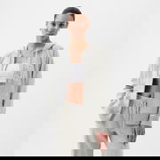 Fullzip Logo Hoodie Light Heather Grey B08