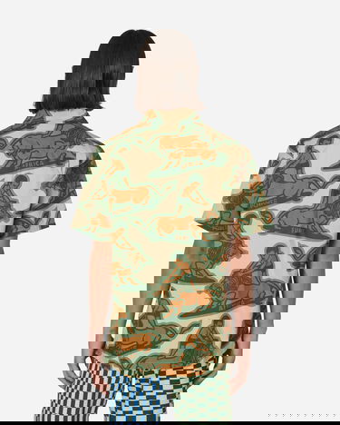 Риза Vans Mami Wata Woven Shortsleeve Shirt Многоцветен | VN0006DUGRX1, 2