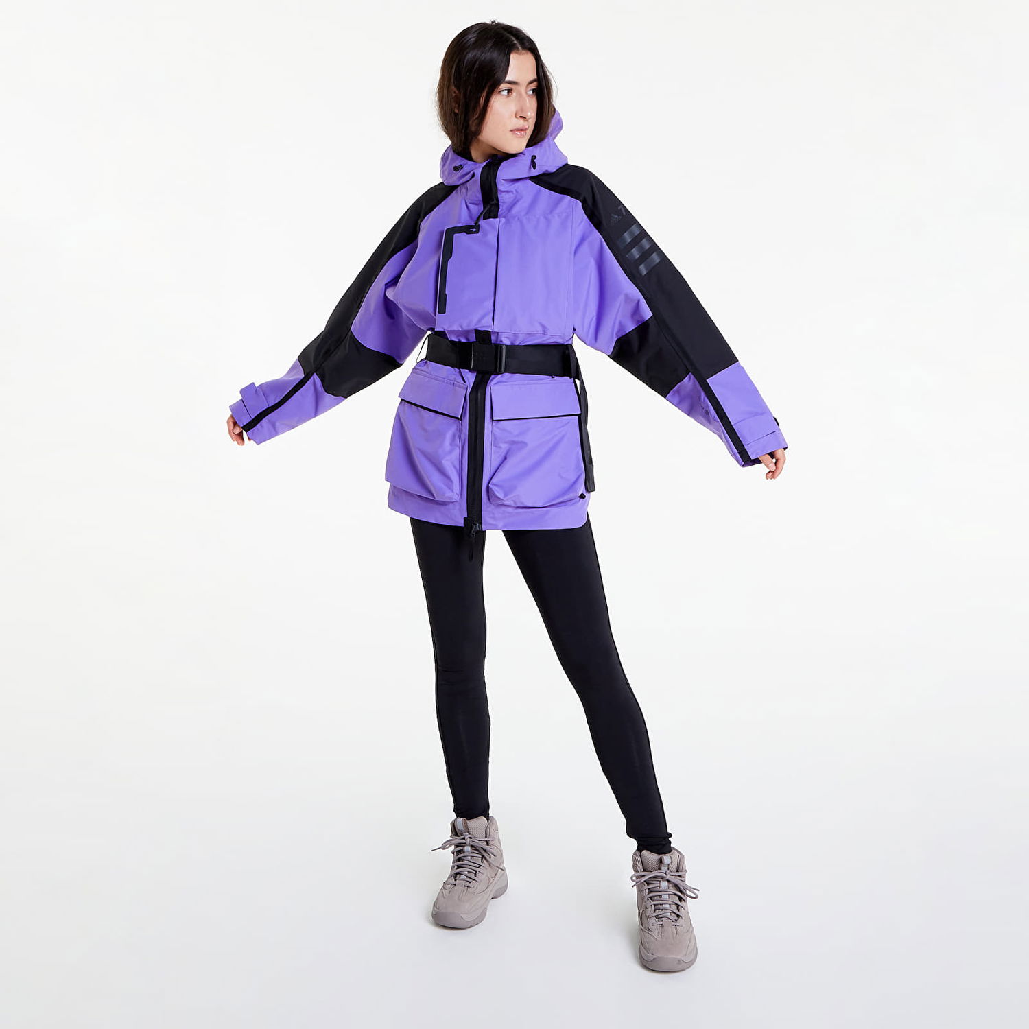 Дъждобран adidas Performance TERREX CT Xploric Лилаво | HF8461, 0