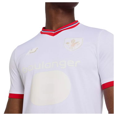 Фланелка New Balance Lille LOSC Anniversaire Short Sleeve Jersey 2023/24 Бяло | mt230342-fou, 2