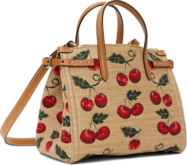 Дамска чанта Valentino Valentino Garavani Antibes Small Cherry Tote Бежово | 6W0B0R20MCZ, 2