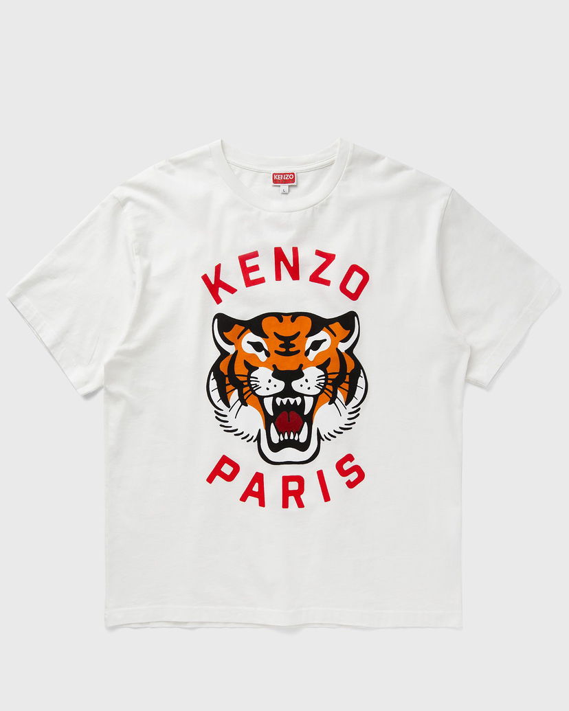 Тениска KENZO LUCKY TIGER OVERSIZE TEE Бяло | FE68TS0094SG.02