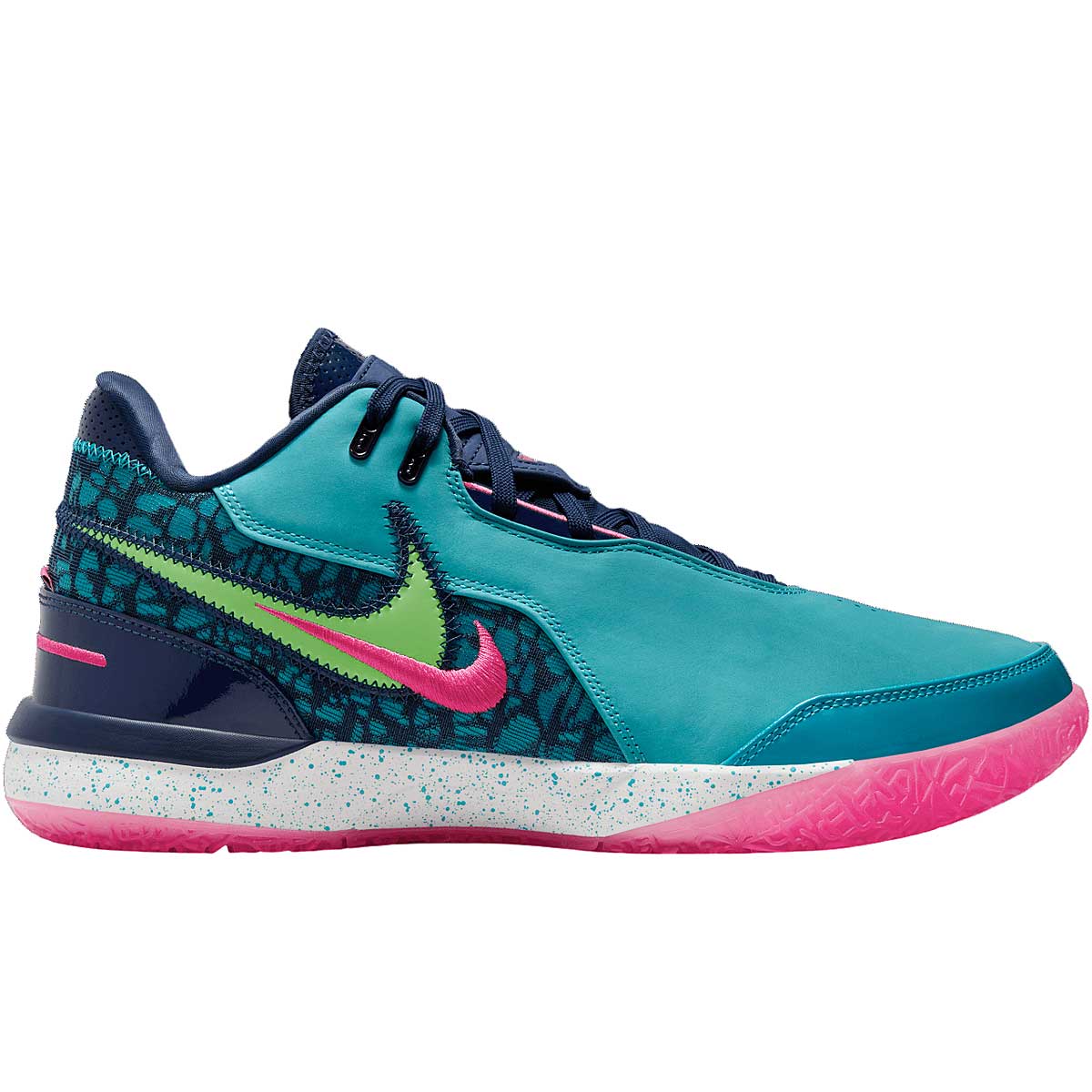 Кецове и обувки Nike ZOOM LEBRON NXXT GEN AMPD DIGITAL VICE, DUSTY CACTUS/GREEN STRIKE-MIDNIGHT NAVY-FIERCE PINK-PLAYFUL PINK-SAIL Синьо | FJ1566-300, 0