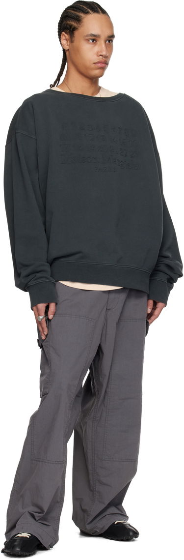 Пуловер Maison Margiela Maison Margiela Embroidered Sweatshirt Сиво | S50GU0230 M25017, 3