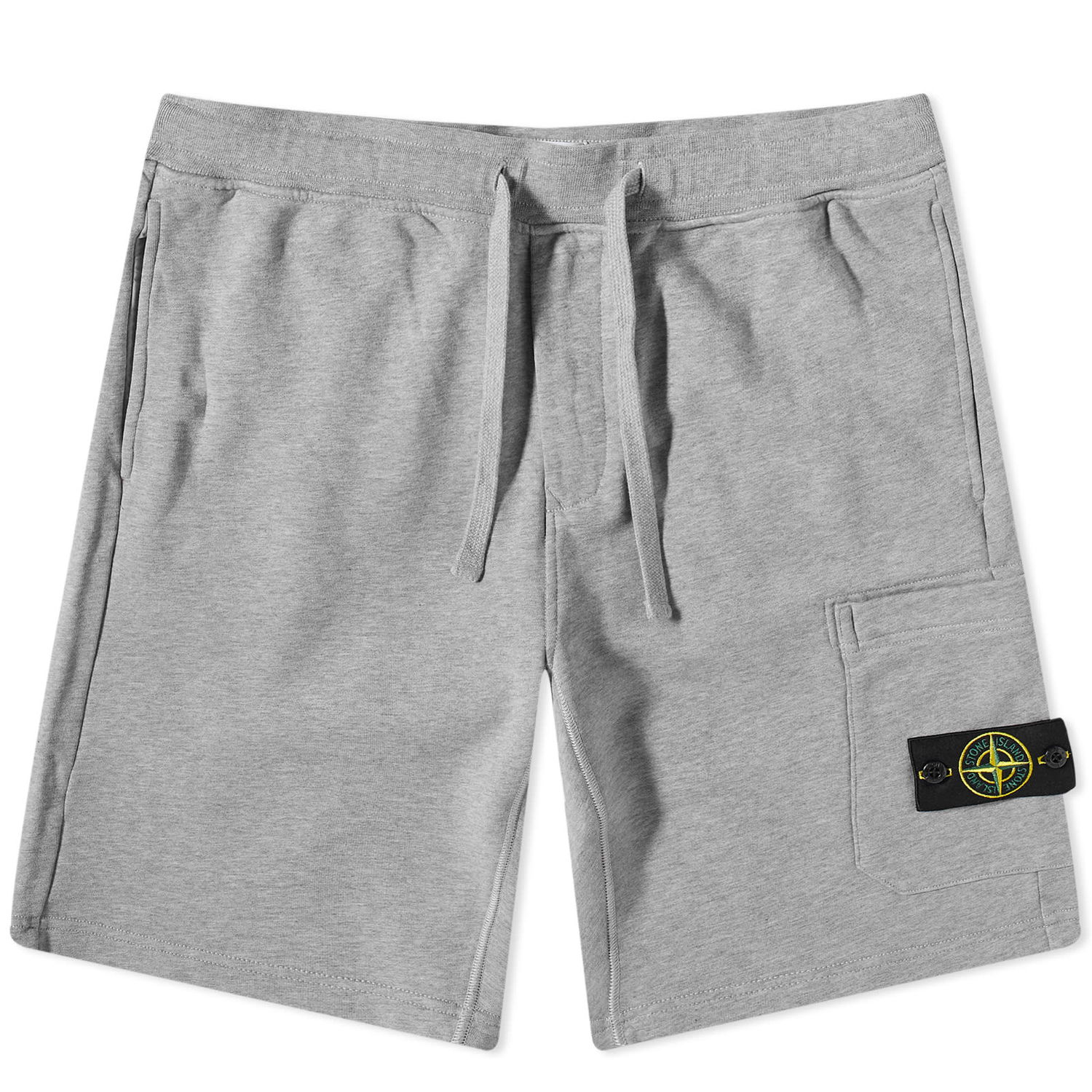 Къси панталони Stone Island Garment Dyed Sweat Shorts Сиво | 101564651-A0M64, 0