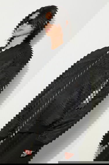 Яке бомбър VETEMENTS Blackout Racing Bomber Jacket Черно | UE64JA920B, 4