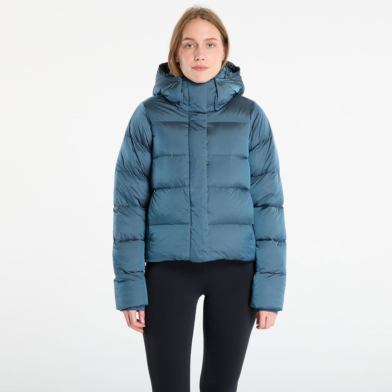 Пухо яке Columbia Columbia Amaze Puff Hooded Down Jacket Синьо | 2133714429, 0