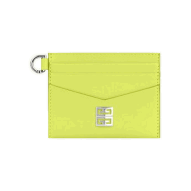 Портфейл Givenchy 4G Box Card Case Жълто | BB60GVB199 734, 0