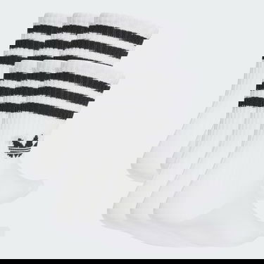 Чорапи adidas Performance 3-Stripes Crew Socks - 6 Pairs Бяло | JV7410, 0