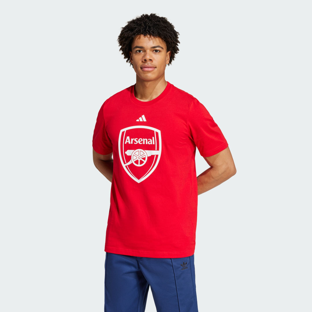 Тениска adidas Performance Arsenal DNA Graphic Червено | IS6506, 0