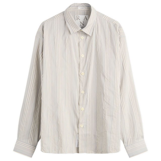 Ranra Classic Striped Shirt, Size Large