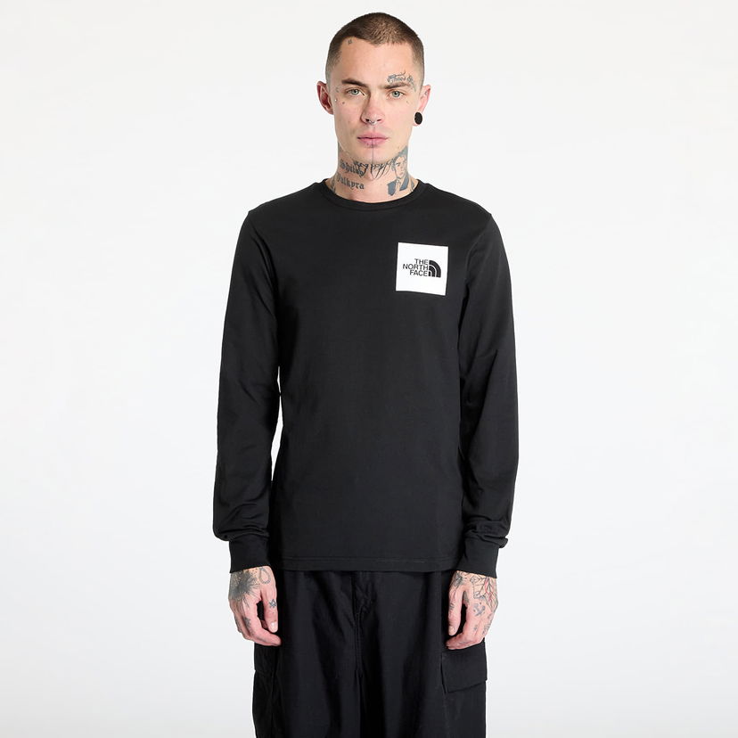 Тениска The North Face Longsleeve Fine Tee TNF Black Черно | NF0A8A6PJK31